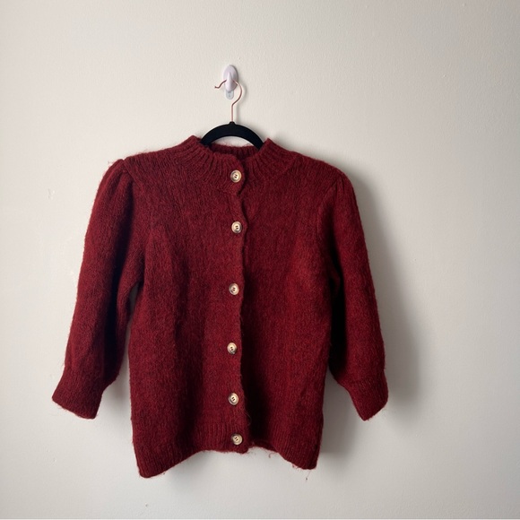Vero Moda Red Sweater with buttons - Picture 5 of 8